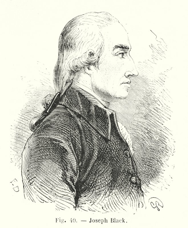 Joseph Black (grawerowanie) autorstwa European School