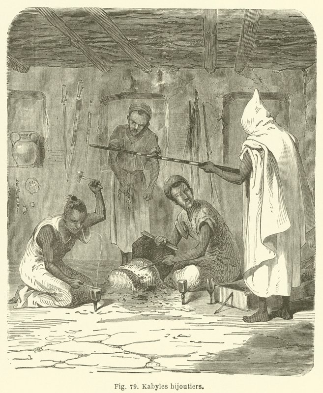 jubilerzy Kabyle (grawerowanie) autorstwa European School