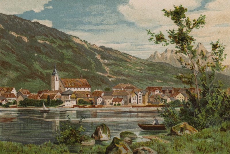 Jezioro Czterech Kantonów: Arth (kolor lito) autorstwa European School