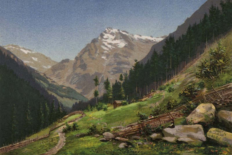 Jezioro Czterech Kantonów: Maderanertal (kolor lito) autorstwa European School