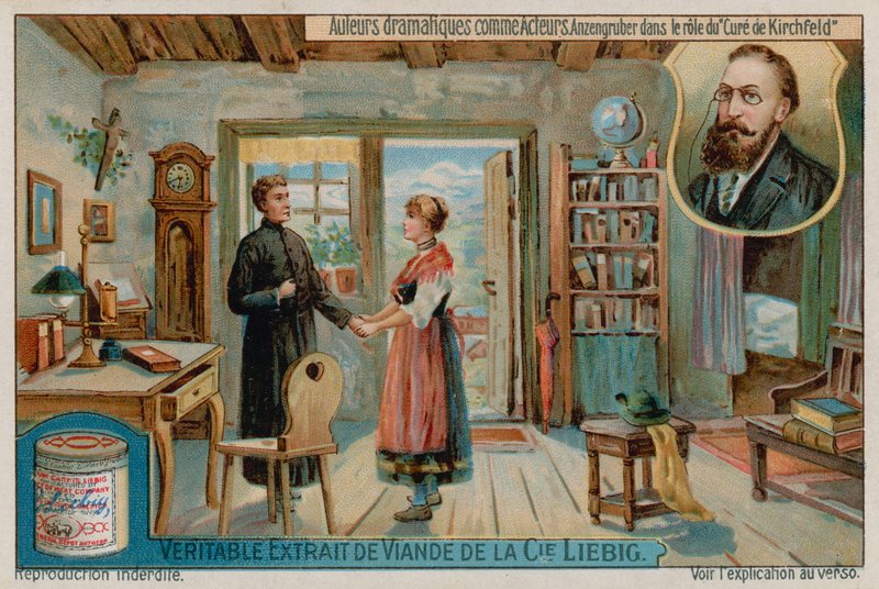 Ludwig Anzengruber w Kapłanie Kirchfield autorstwa European School