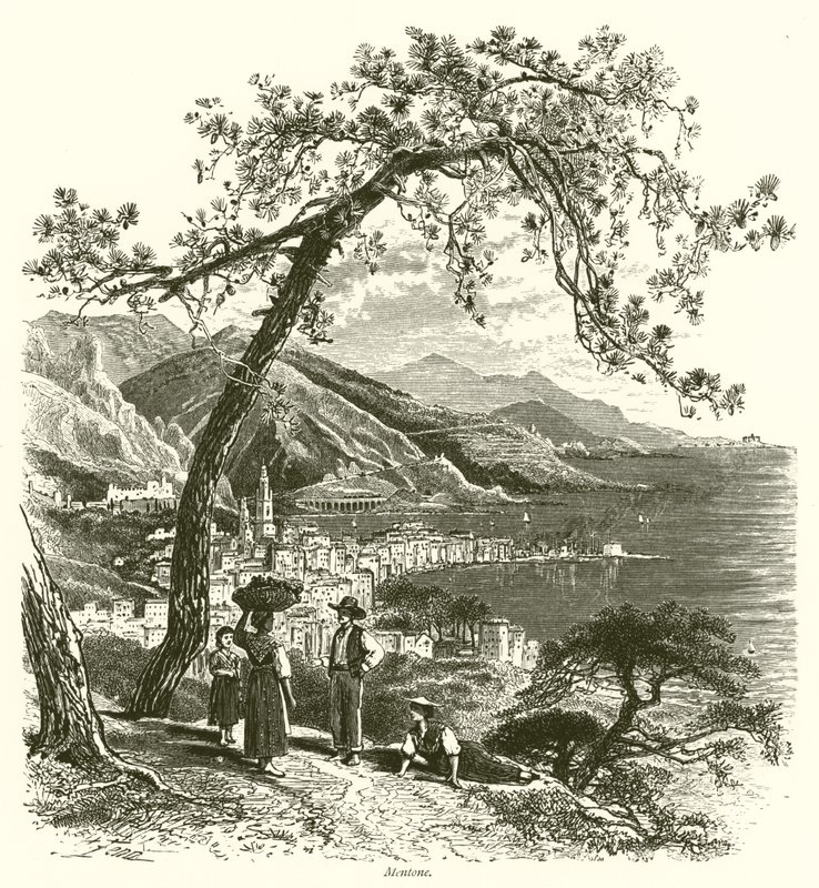 Mentone (grawerowanie) autorstwa European School