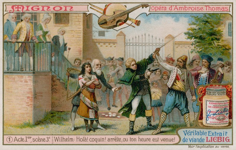 Mignon zostaje uratowany przez Wilhelma autorstwa European School