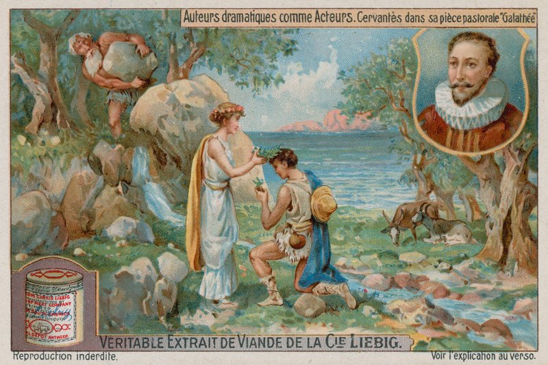 Miguel de Cervantes w La Galatea autorstwa European School