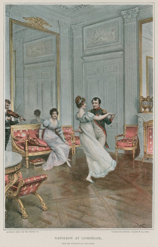 Napoleon w Compiegne autorstwa European School