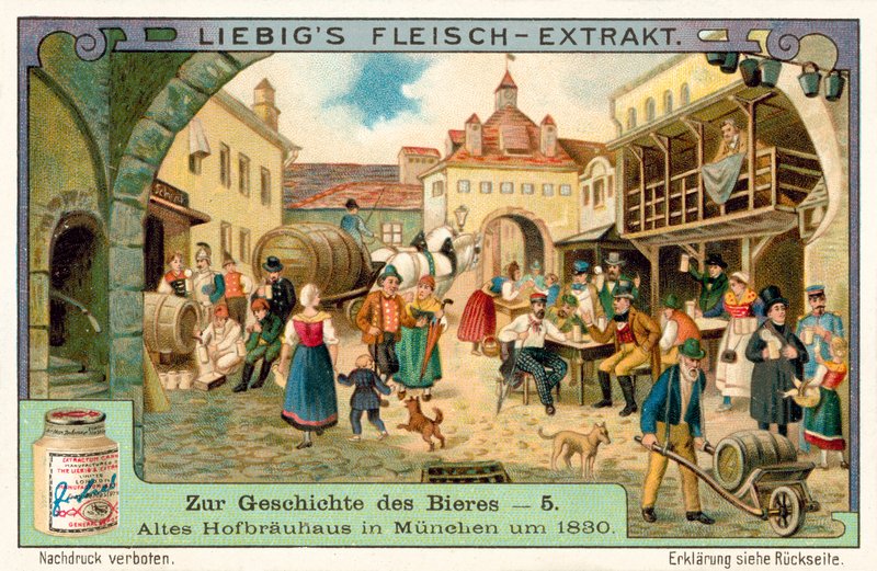 Stary Hofbrauhaus w Monachium autorstwa European School