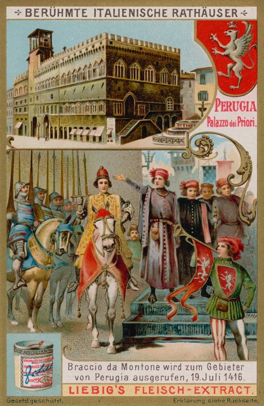 Palazzo Dei Priori w Perugii autorstwa European School