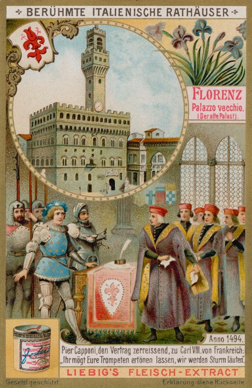 Palazzo Vecchio we Florencji autorstwa European School