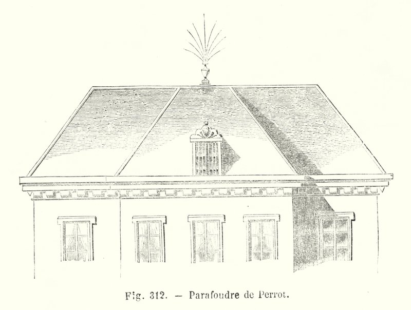 Odgromnik Perrot (grawerowany) autorstwa European School