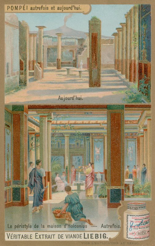 Perystyl (kolumnada) w domu Holconius autorstwa European School