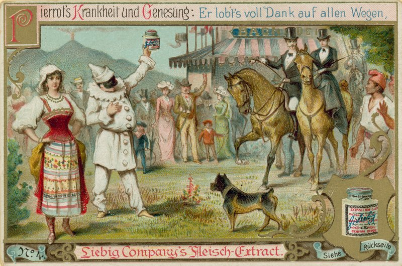 Pierrot w parku autorstwa European School