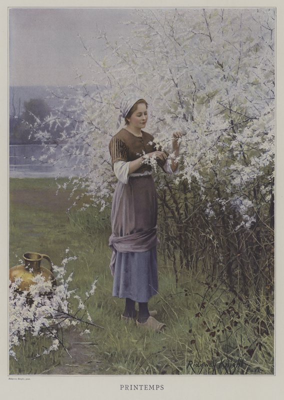 Printemps (wiosna) (kolor lito) autorstwa European School