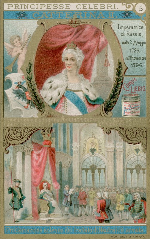 Królowa Katarzyna Wielka autorstwa European School