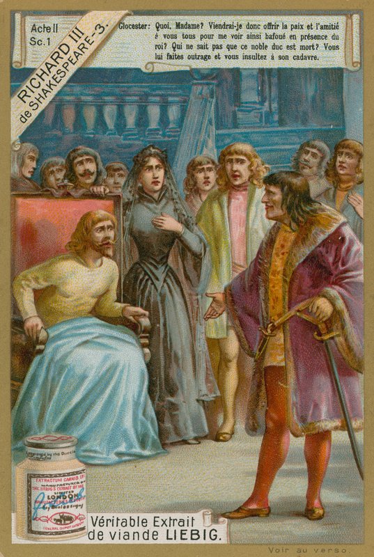 Ryszard III i Edward IV autorstwa European School