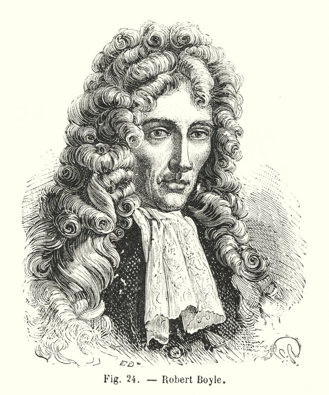 Robert Boyle (Grawerowanie) autorstwa European School