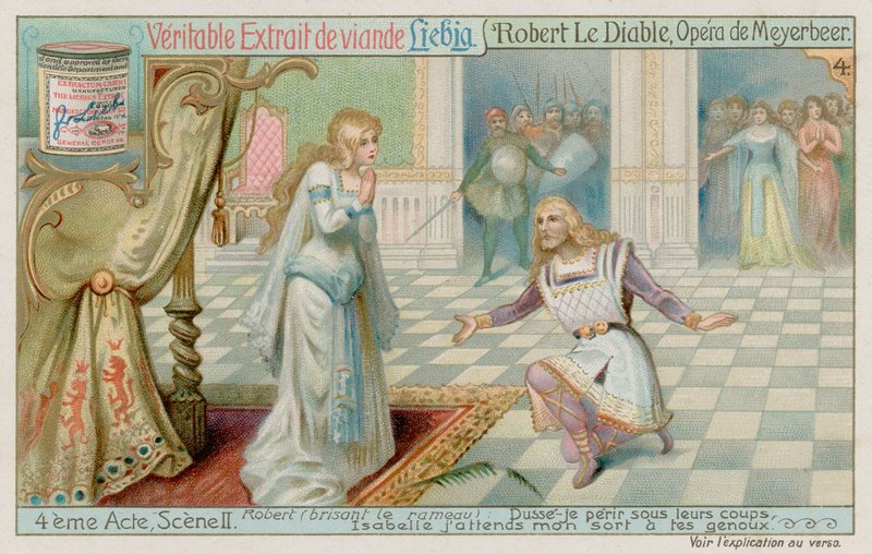 Robert wyznaje swoje zło księżniczce Isabelle autorstwa European School