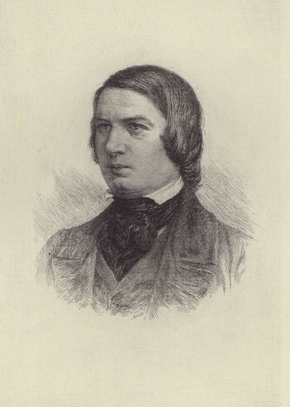 Robert Schumann (rycina) autorstwa European School