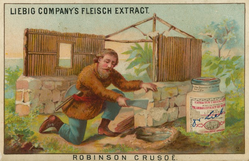 Robinson Crusoe, Budowa chaty autorstwa European School
