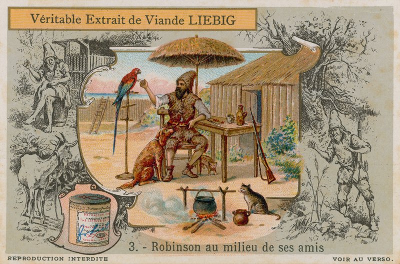 Robinson Crusoe ze wszystkimi swoimi przyjaciółmi autorstwa European School