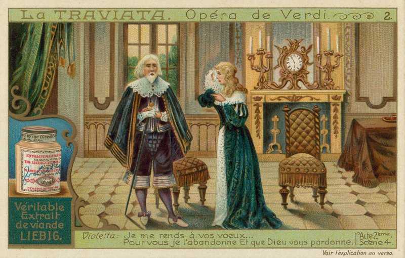 Ojciec Rodolfes przekonuje Violettę do opuszczenia syna autorstwa European School