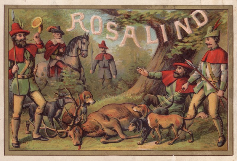 Rosalind (chromolitho) autorstwa European School