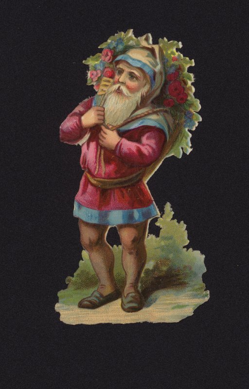Święty Mikołaj / Święty Mikołaj (chromolitho) autorstwa European School