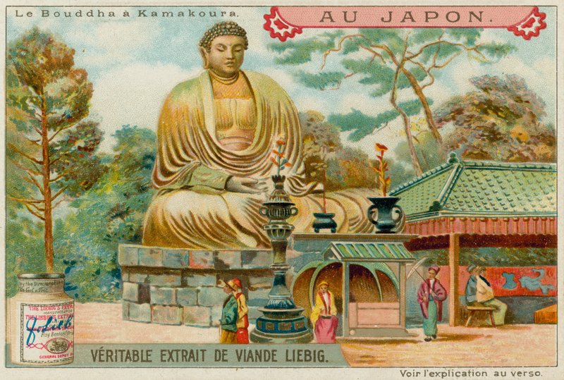 Posąg Buddy w Kamakura autorstwa European School