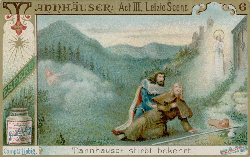 Tannhauser umiera w przebaczeniu autorstwa European School