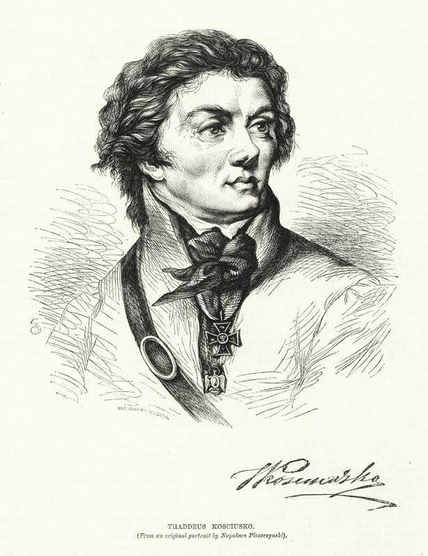 Tadeusz Kościuszki (rycina) autorstwa European School