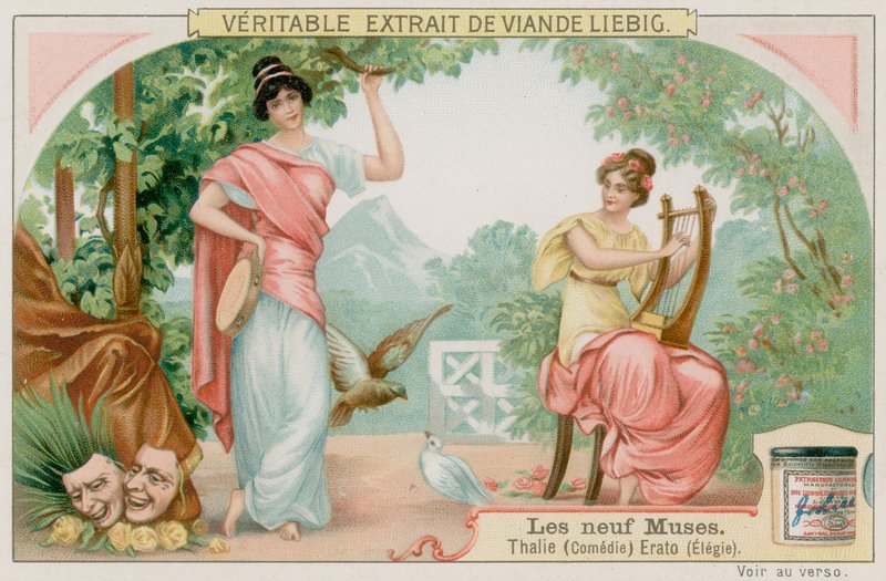 Thalia (komedia) i Erato (elegia) autorstwa European School