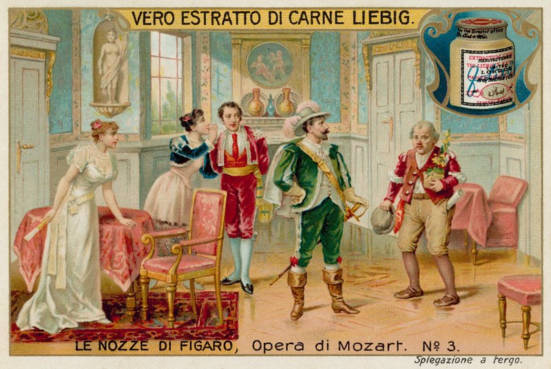 Hrabia, Hrabina, Figaro i Zuzanna oraz Antonio Ogrodnik autorstwa European School