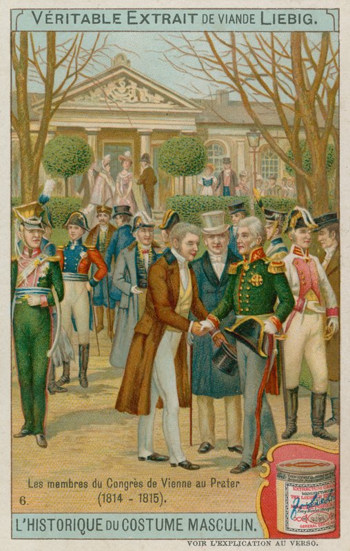 Członkowie traktatu wiedeńskiego z 1815 r. autorstwa European School