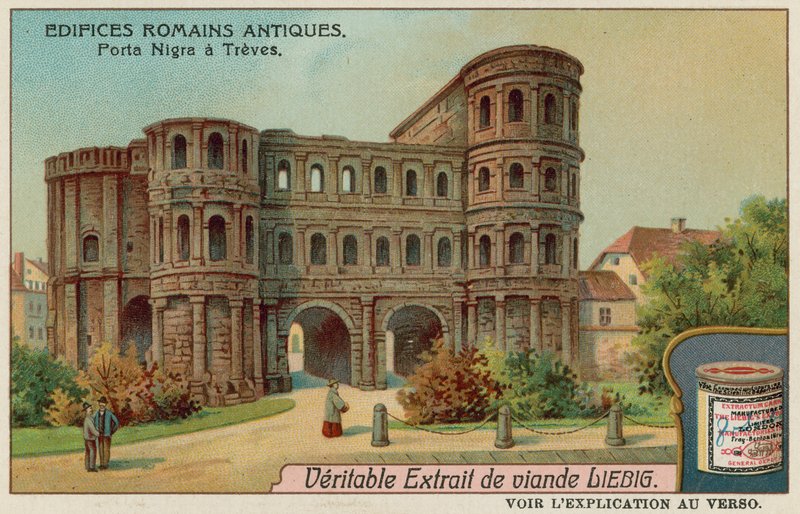 Porta Nigra (Czarna Brama) w Trewirze autorstwa European School