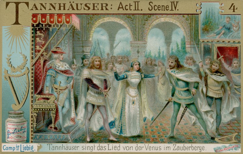 Konkurs Wokalny w Wartburgu (chromolitho) autorstwa European School
