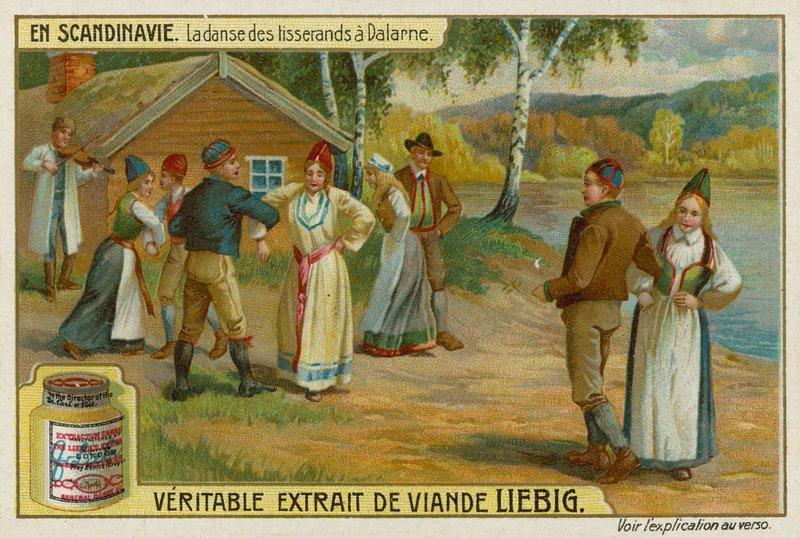 Taniec tkaczy w Dalarna autorstwa European School