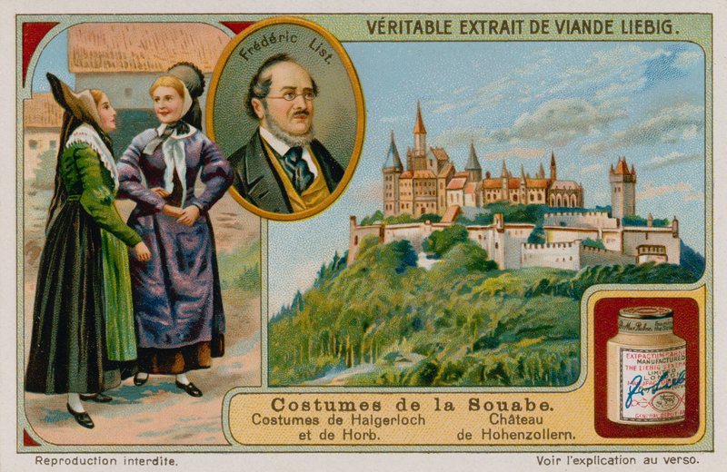 Strój Haigerlocha i Herba, Friedricha Lista i zamek Hohenzollernów autorstwa European School