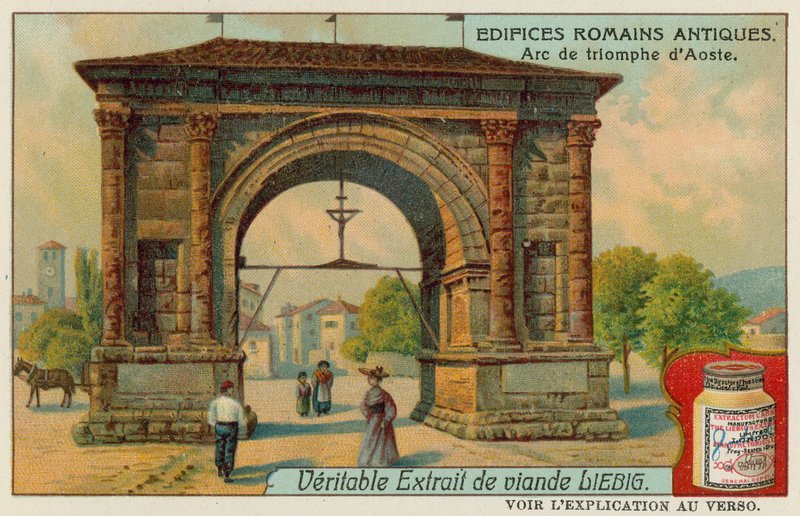 Łuk Triumfalny Augusta w Aosta autorstwa European School