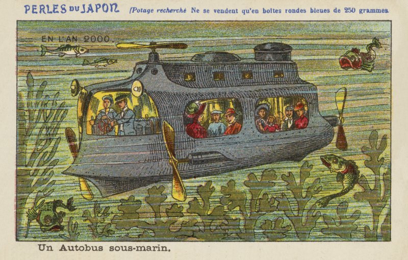 Autobus podwodny w 2000 roku autorstwa European School