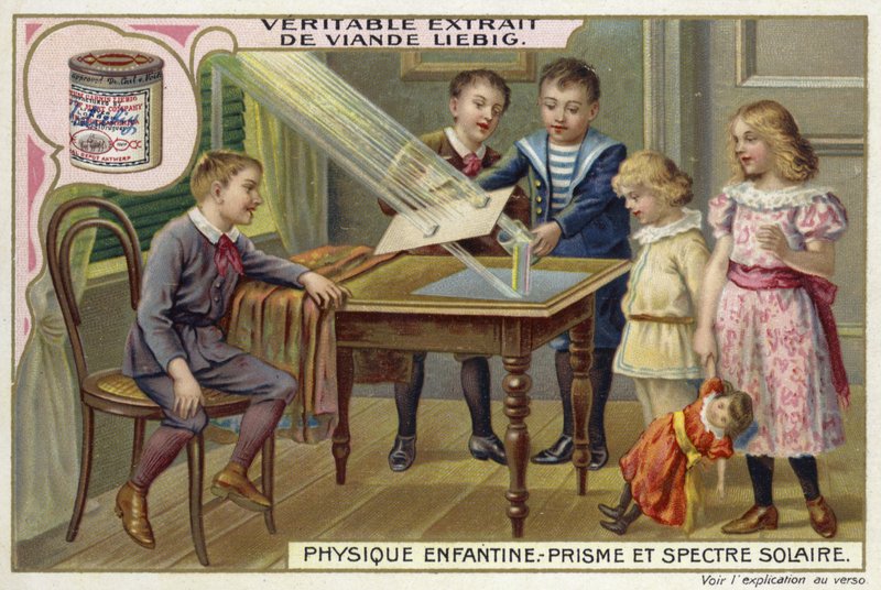 Wykorzystanie pryzmatu do zademonstrowania widma światła słonecznego autorstwa European School