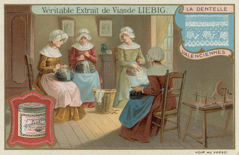 Koronki Valenciennes autorstwa European School