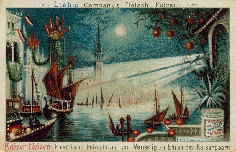 Wenecja (chromolitho) autorstwa European School