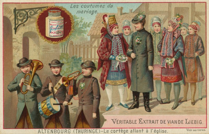 Ubrania ślubne z Altenbourg autorstwa European School