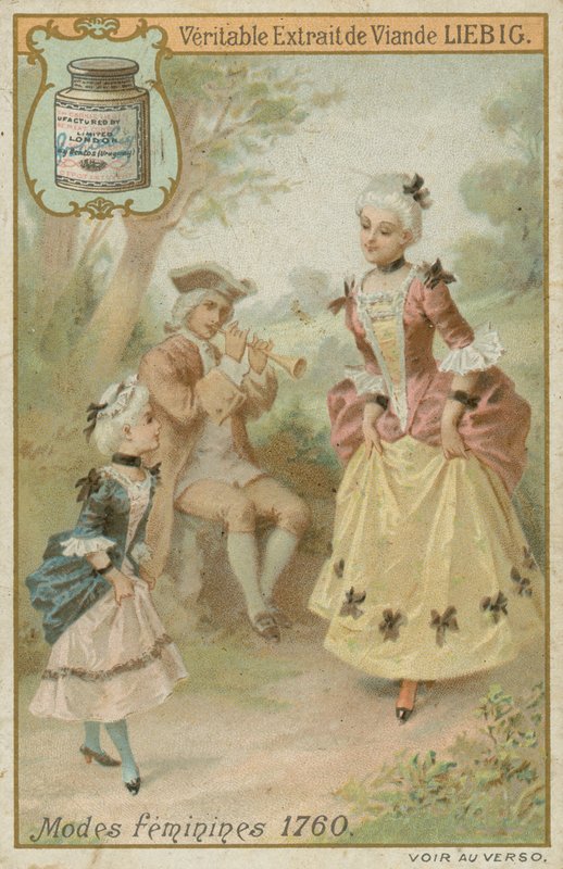 Kobiety w 1760 autorstwa European School
