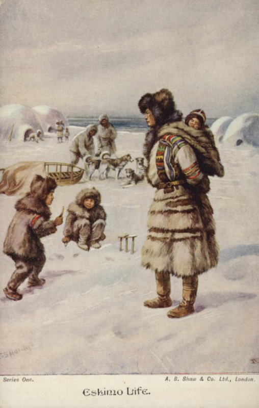 Eskimoskie życie autorstwa Evelyn Stuart Hardy