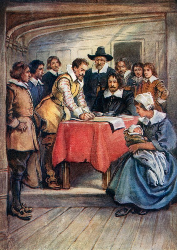 Ilustracja dla młodych pielgrzymów autorstwa Evelyn Stuart Hardy