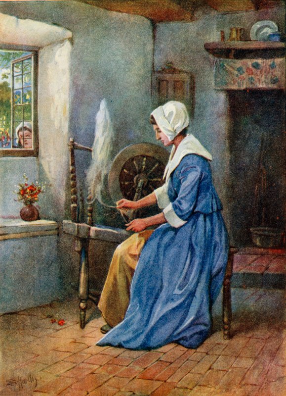 Ilustracje dla młodych pielgrzymów autorstwa Evelyn Stuart Hardy