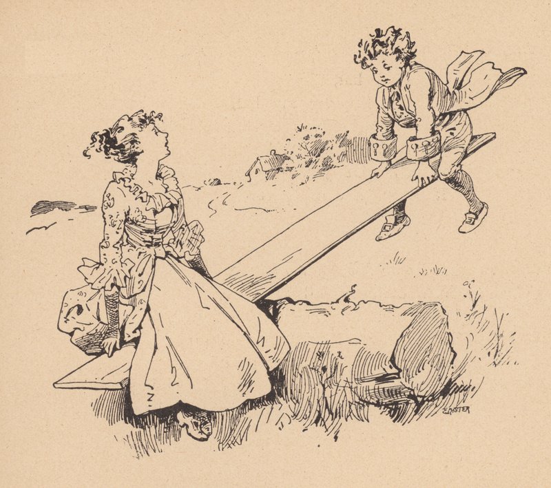 Huśtawka Margery Daw autorstwa Evelyn Stuart Hardy