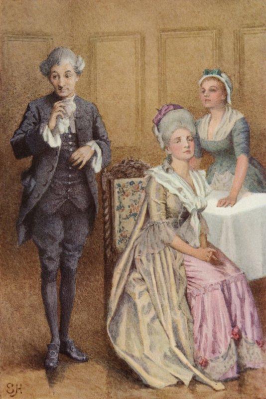 Ilustracja do Podróży sentymentalnej Laurence