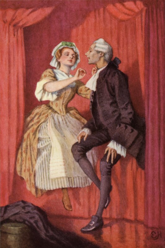 Ilustracja do Podróży sentymentalnej Laurence