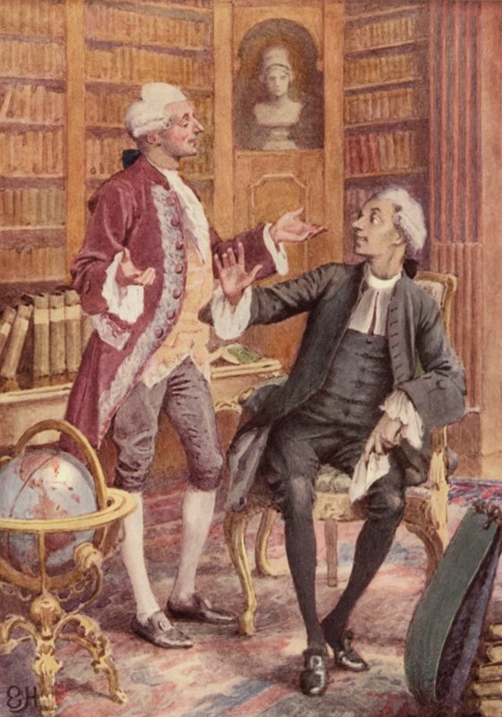 Ilustracja do Podróży sentymentalnej Laurence